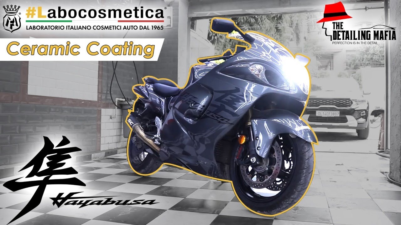 Hayabusa getting Ceramic Coating Done in the Mafia’s Studio | Car Detailing - The Detailing Mafia