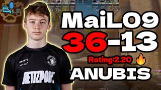 🔥MaiL09 (36-13) +VOICE | anubis FACEIT EU Ranked | Rating 2.20 | Feb 15, 2026