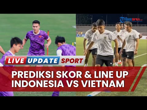 Prediksi Line Up &amp; Skor Indonesia vs Vietnam di Semifinal Piala AFF 2022, Skuad Garuda Menang Tipis?