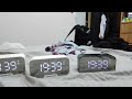 3 clocks