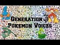 Pokemon | All Generation 3 Pokemon Voices/Impressions/Cries