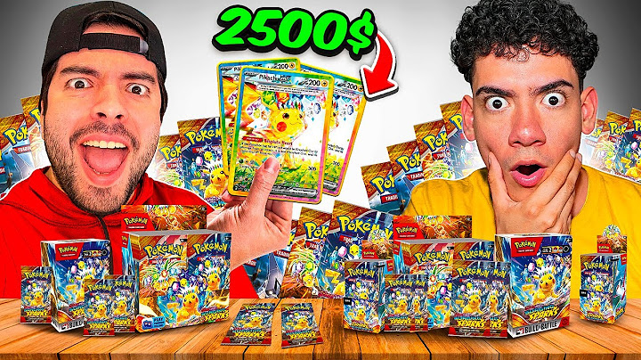 BUSCAMOS AL PIKACHU DE $2000 DE POKEMON! ABRIENDO SOBRES HASTA QUE SALGA!