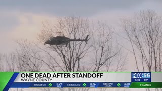 Man dead, Wayne County deputy injured in shooting, standoff