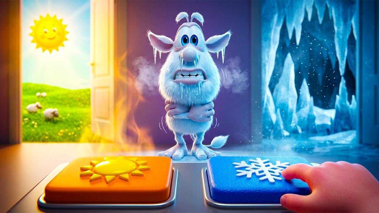 Буба ❄️ Снег или Солнце? 🔆 Мультики для детей
