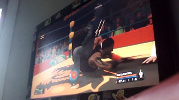 Def Jam 2K17 - Slick Rick vs Busta Rhymes - The Dragon House - Seth Rollins Attacks