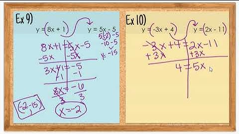 Lesson 4.3A Substitution Notes Video 4
