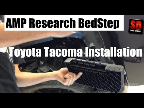 Toyota Tacoma - Installation of BedStep from AMP research - Tutorial