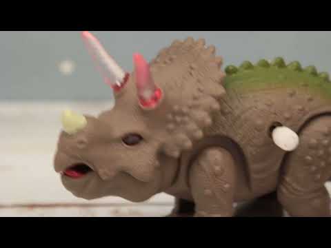 Динозавр Трицератопс со световыми и звуковыми эффектами