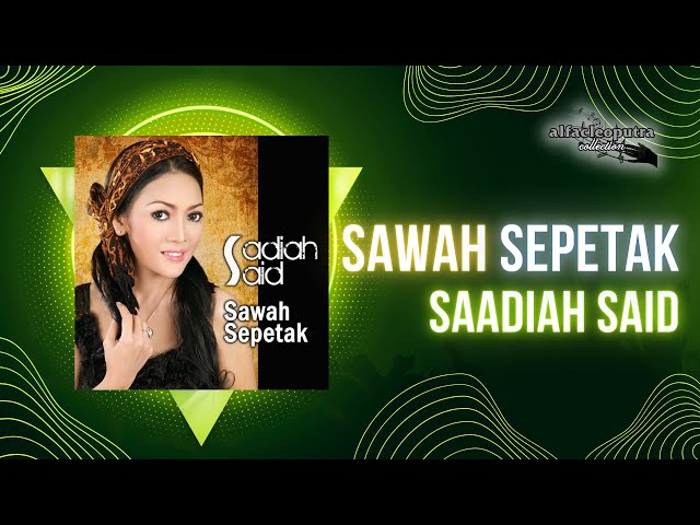 Sawah Sepetak - Saadiah Said (HQ Karaoke Video) class=