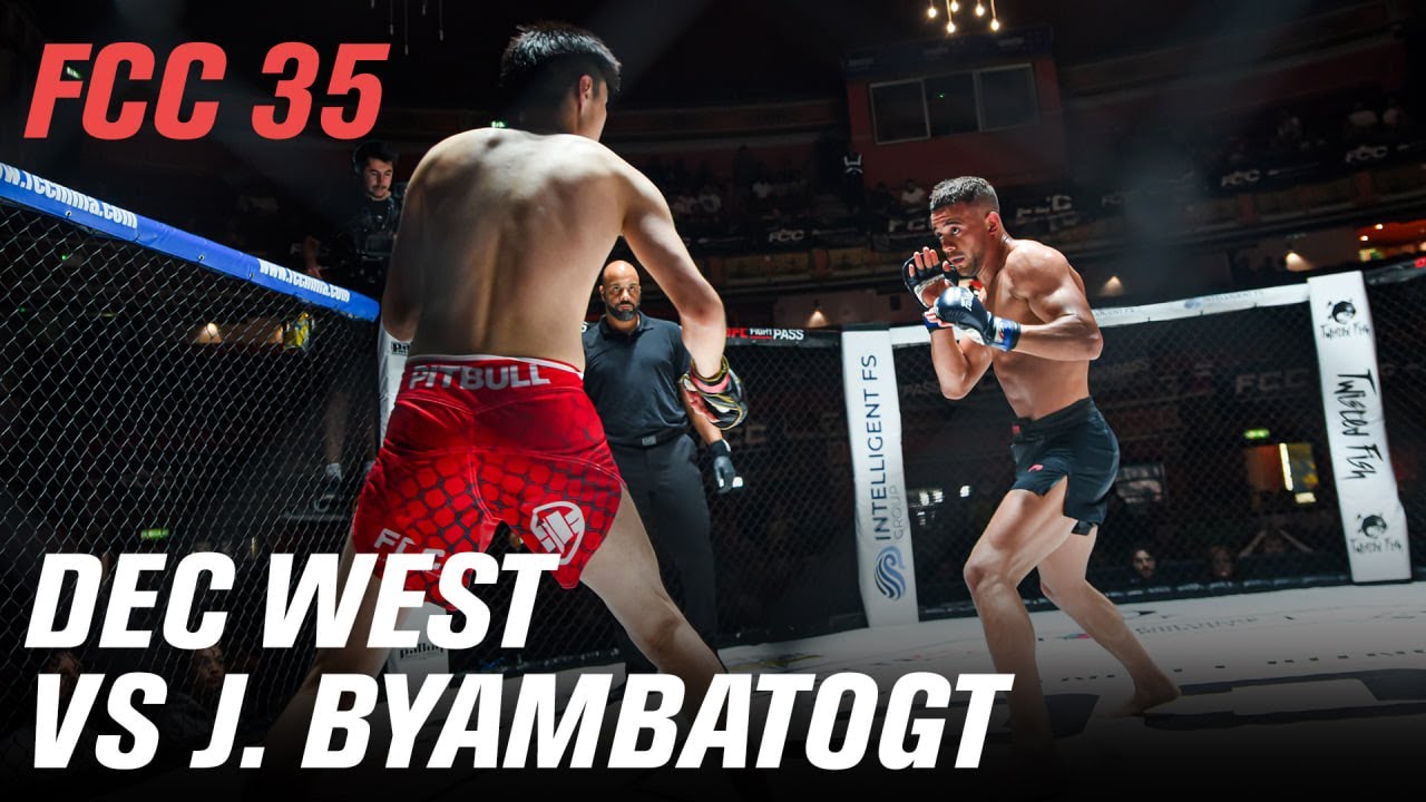 Dec West vs Jamsranjav Byambatogt - FCC 35 [FULL FIGHT] - YouTube
