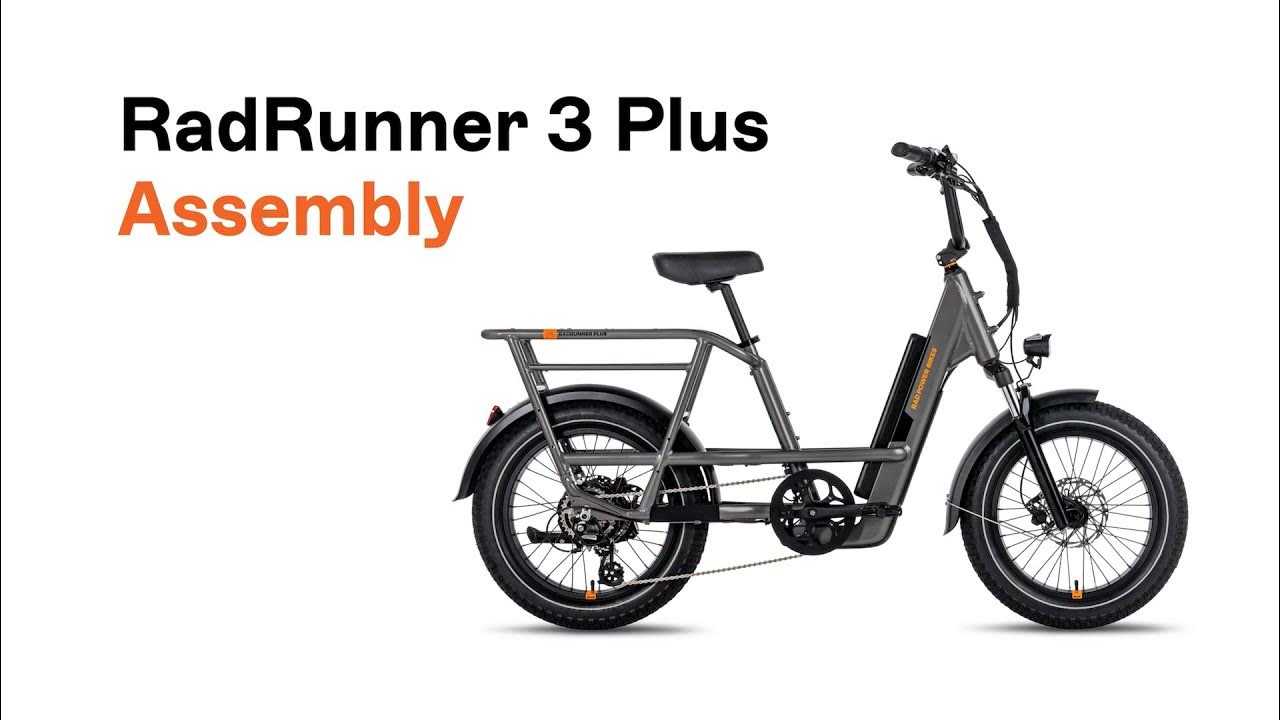 RadRunner 3 Plus Assembly Rad Power Bikes YouTube