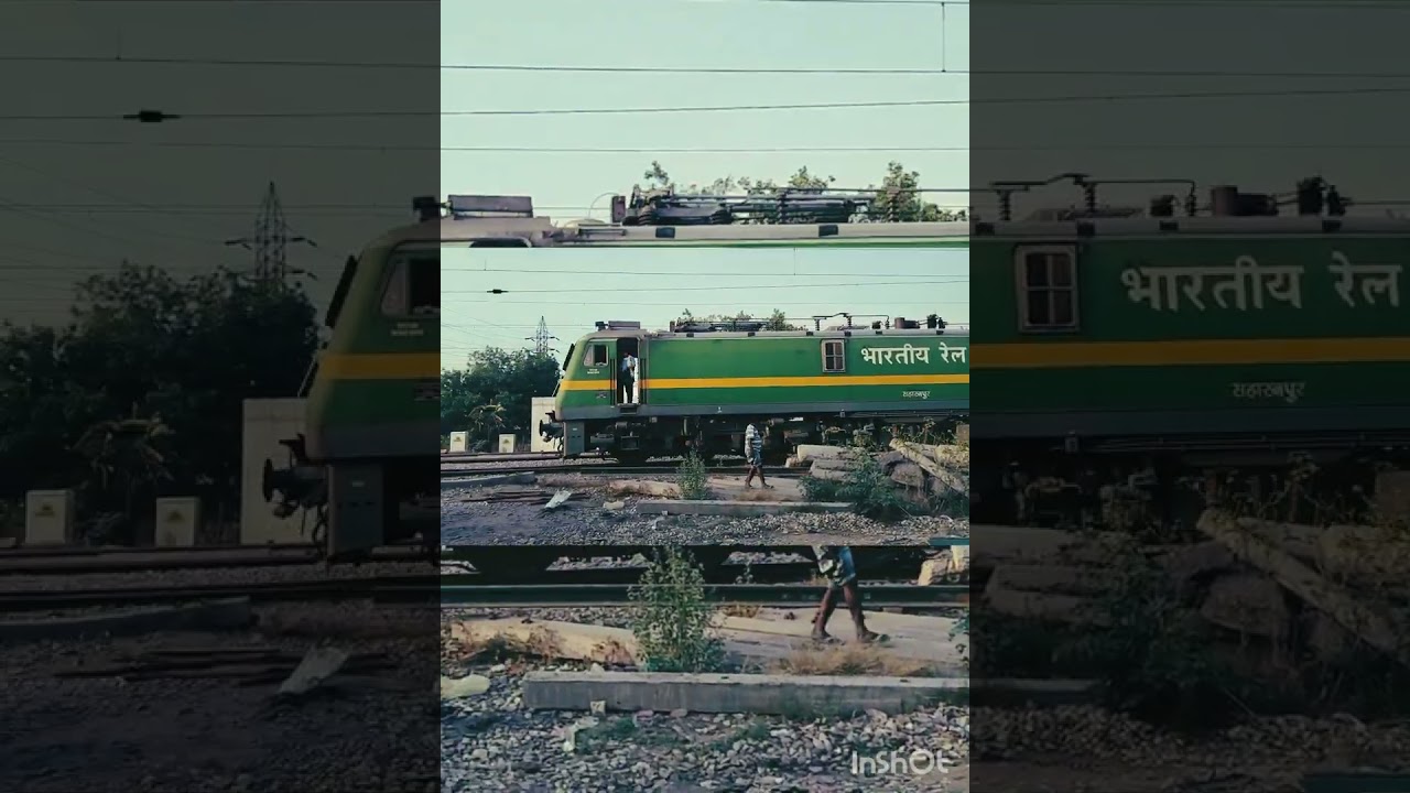 JANSEVA EXPRESS JANSEWA EXPRESS PURNIA COURT AMRITSAR 14617 WITH WAG 9 LOCOMOTIVE