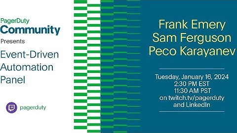 Event-Driven Automation Panel