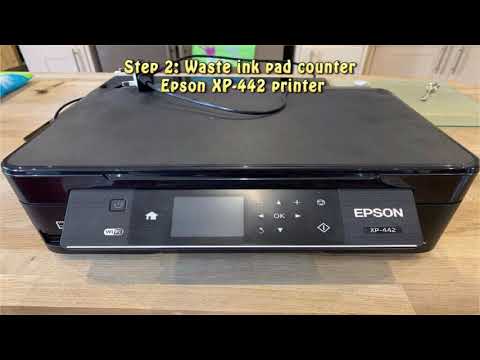 Reset Epson XP 442 Waste Ink Pad Counter