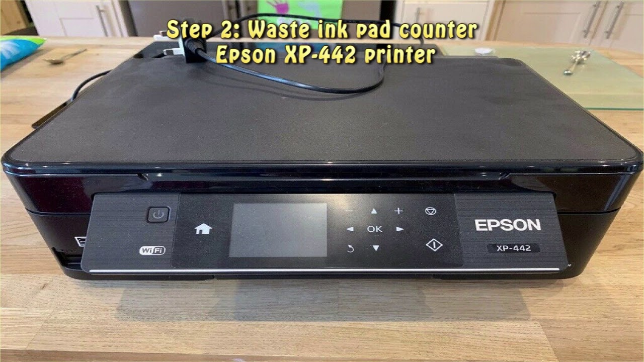 Reset Epson XP 442 Waste Ink Pad Counter 