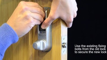 Codelocks Step by Step Mechanical to Electronic Upgrade