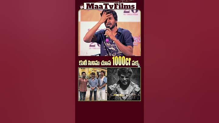 Sundeep Kishan Says Coolie Will DEFINITELY Be a ₹1000 Crore Blockbuster! | @maatvfilms