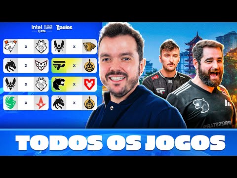 PAIN 1:30h - FURIA 4:00h | IEM CHENGDU 2025 | DIA 3 | AO VIVO COM GAULES - Siga @Gaules