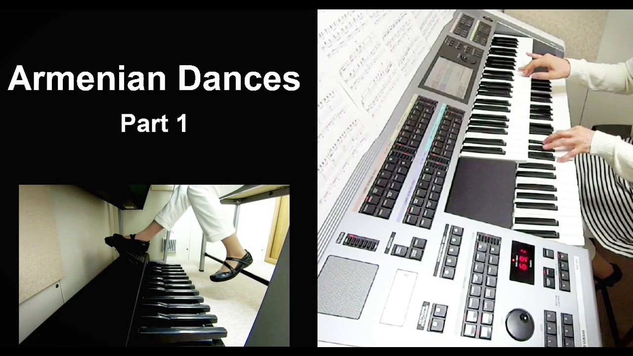 吹奏楽【アルメニアン・ダンス  パート1】Armenian Dances Part 1  ★エレクトーンELS02C