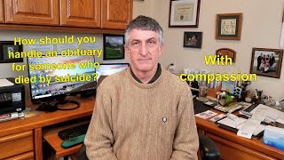 Writing an Obituary for Someone Who Dies By Suicide