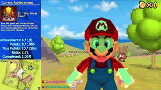 Super Mario 64 DS RetroAchievements Part 1/2