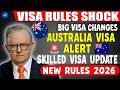 🚨 Australia Skilled Visa Shock Update – Big Immigration Changes March 2026!