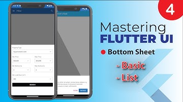 4. Mastering Flutter UI - Bottom Sheet