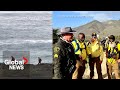 Calgary father, 7-year-old daughter die after wave sweeps them out to sea in California