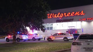Raw video: Security guard shoots, kills man outside Walgreens in NE Harris Co., HCSO says