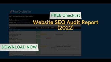 Watch me make a Website SEO Audit Report using this FREE Checklist (2022)✅