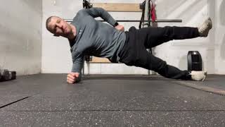 Side Plank (Side Bridge)-Advanced