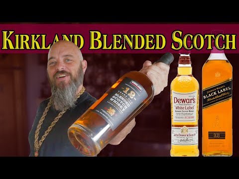 kirkland-12-year-blended-scotch-+-johnnie-walker-black-and-dewar's-white-label-comparison