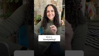 Scrollytelling explained in under 1 minute