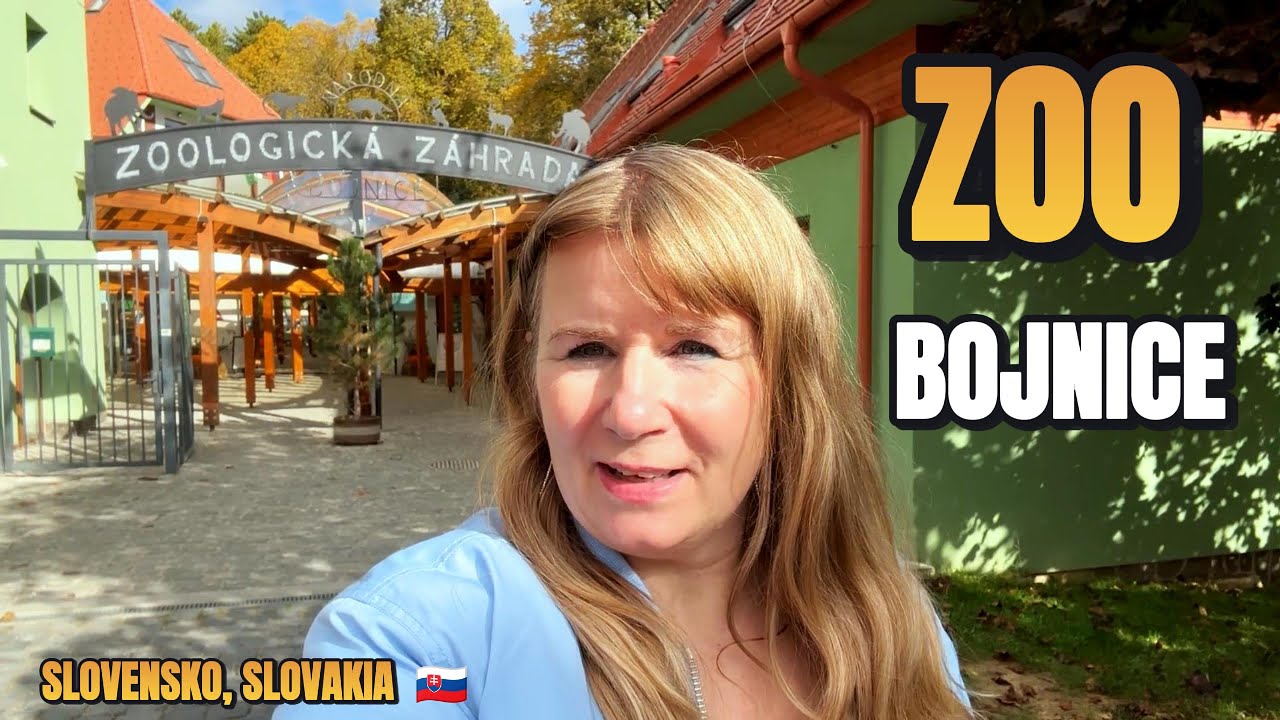 Осенняя ZOO Бойнице 2025 🍂 – Прогулка по зоопарку и животные 🦢🦁🐘 | Zoo Tour, Словакия 🇸🇰