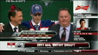 Oilers draft Ryan Nugent-Hopkins #1 overall
