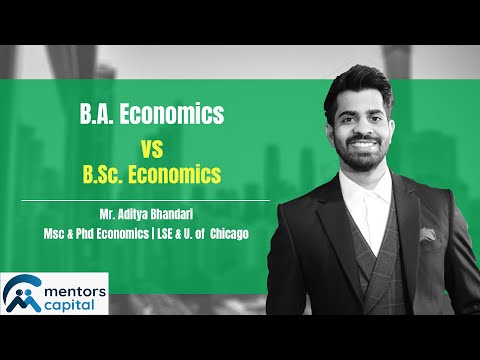 Vídeo: Diferencia Entre BSc Economics Y BA Economics