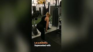 Mia Sand Uper Body Full Work Out In Gym