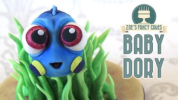 Finding Dory cake topper: baby Dory