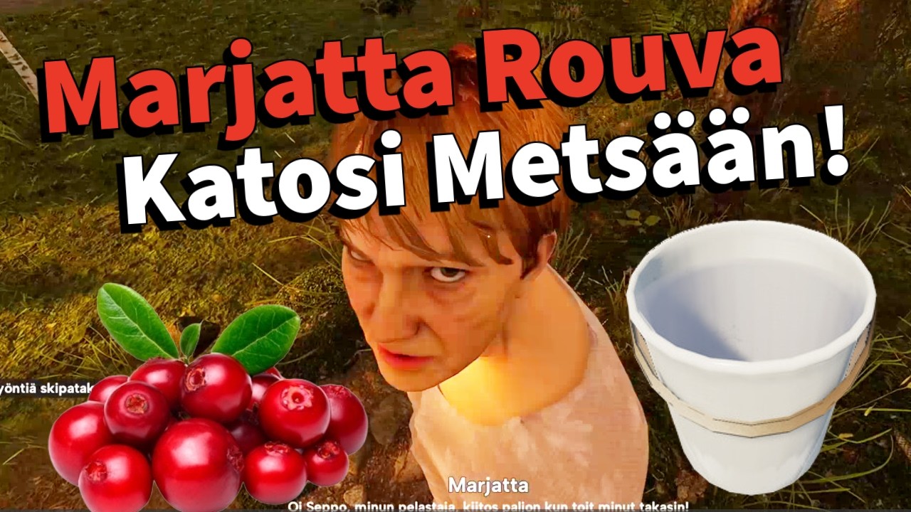 MARJATTA KATOSI METSÄÄN | Uusi Päivitys #131 | Finnish Cottage Simulator