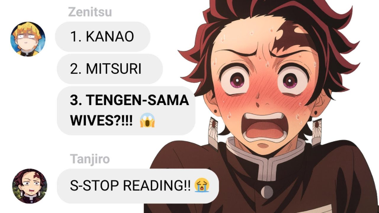 If Zenitsu Got Tanjiro’s Waifu List | Demon Slayer Text Story