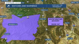 Light snow Wednesday, Arctic air this weekend