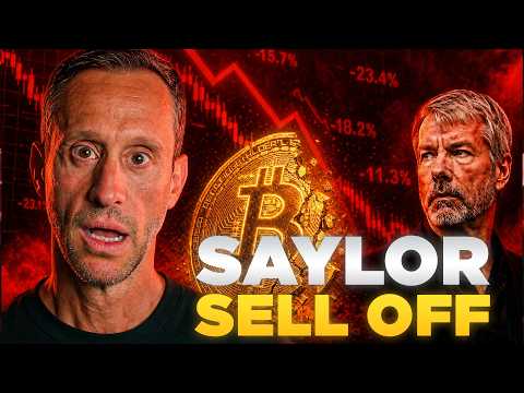 Bitcoin CRASHES Below $72K As Saylor Sells For The First Time