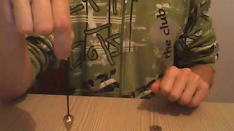 Radiesthesia, pendulum dowsing - Pendulum reaction 
