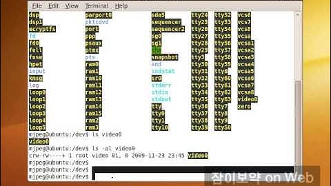 mjpg streamer on ubuntu