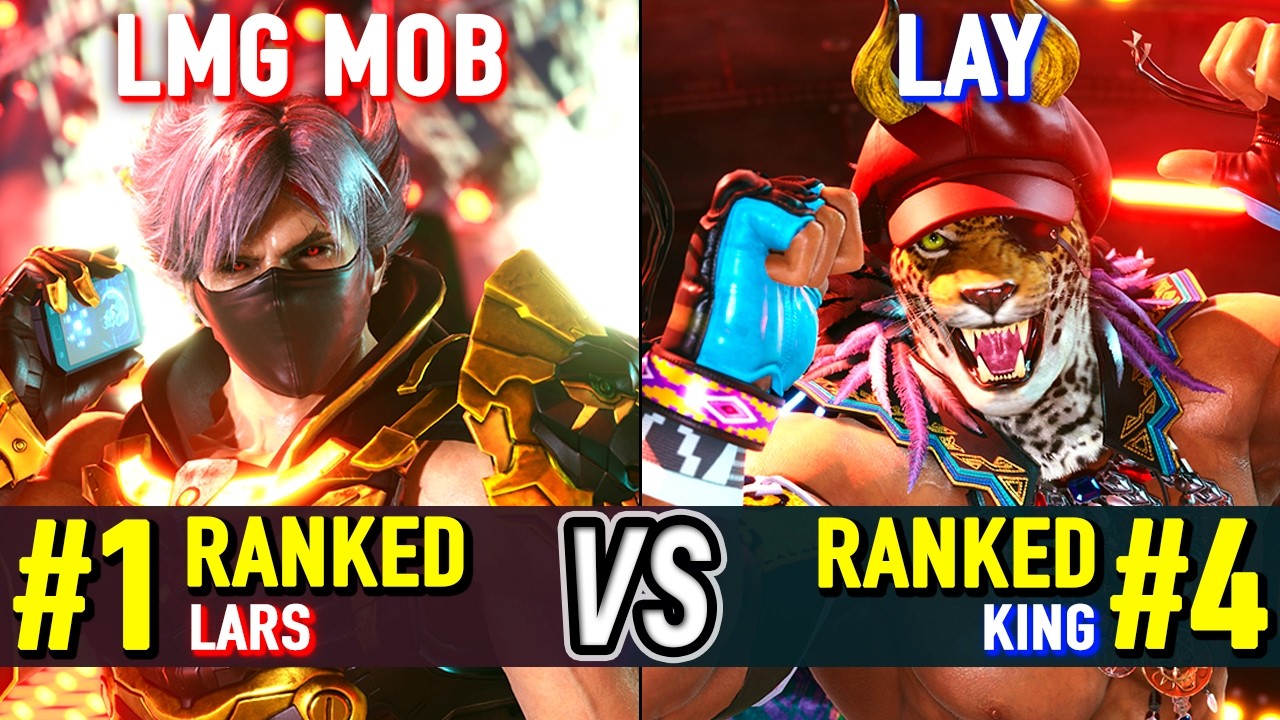 T8 🔥 LMG MoB (#1 Ranked Lars) vs Oolay93oO (#4 Ranked King) 🔥 Tekken 8 High Level Gameplay
