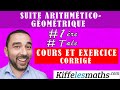 Suite arithmético-géométrique. Suite arithmético géométrique.