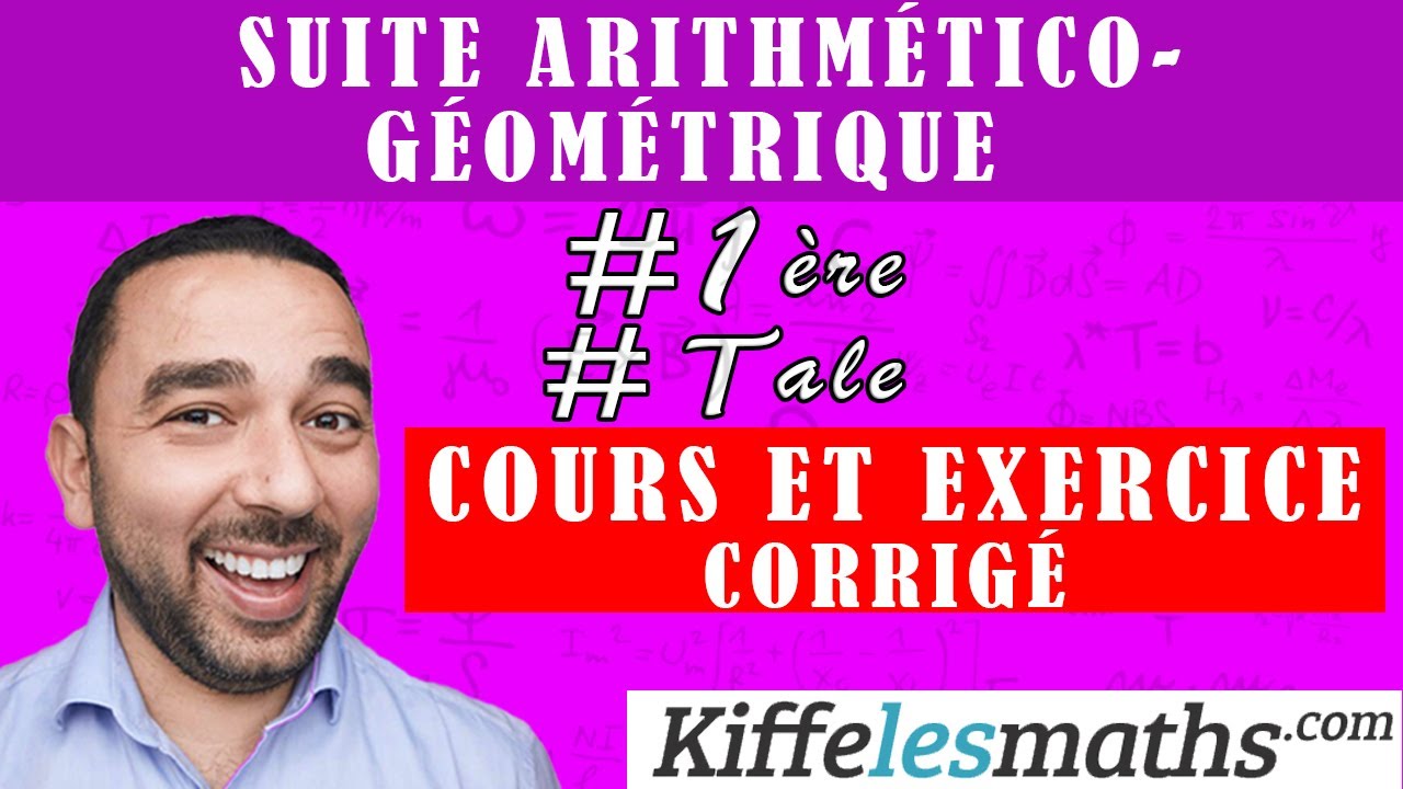 Suite arithmético-géométrique. Suite arithmético géométrique.