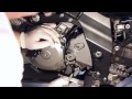 Vstrom clutch slave cylinder removal & installation