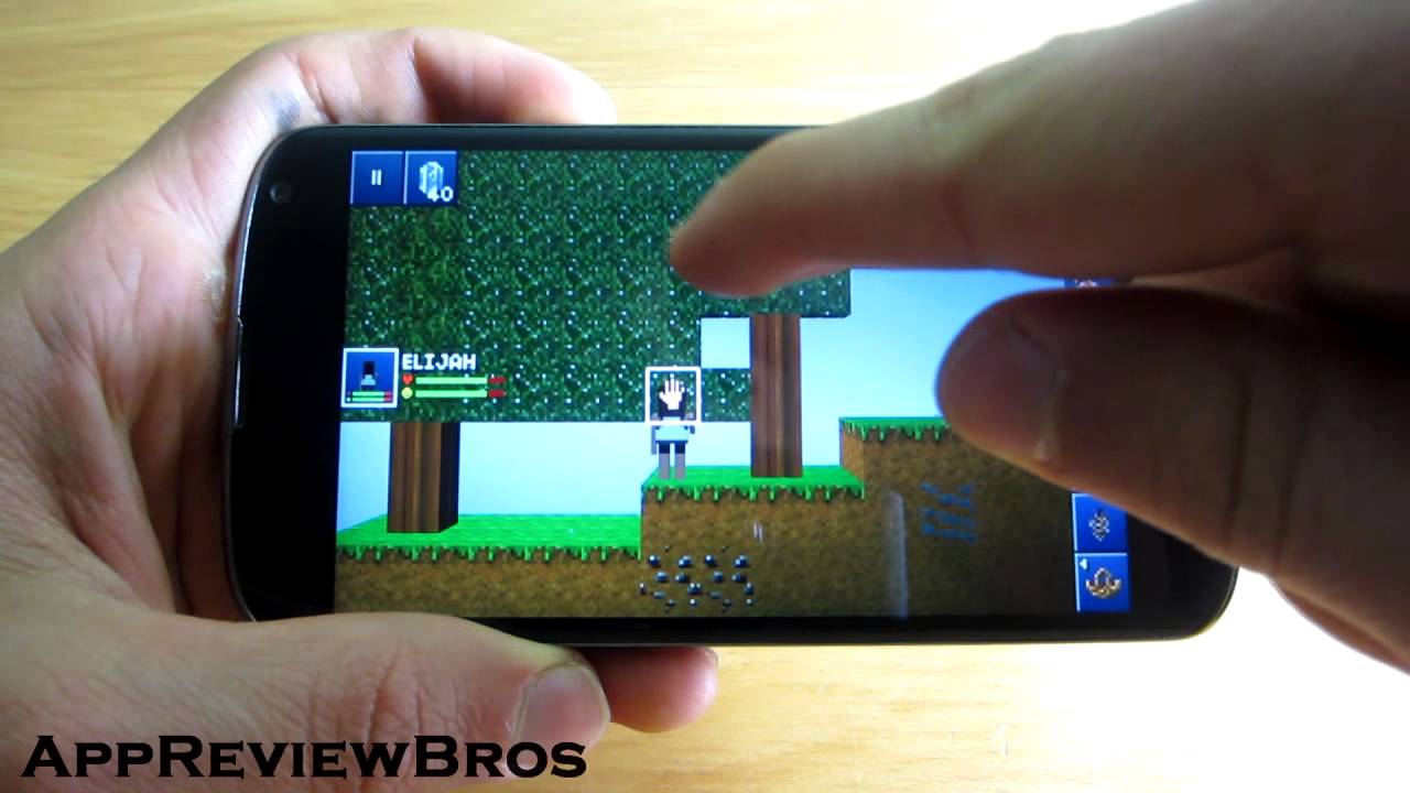 The Blockheads Minecraft in 2D Game Review [Android] YouTube