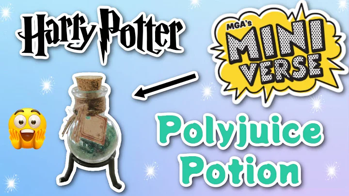 Harry Potter Miniverse Potions - Making a Tiny Polyjuice Potion!